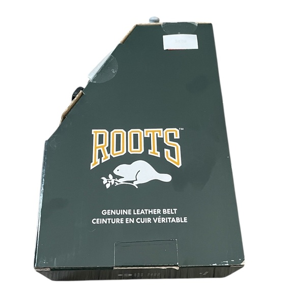 Roots - Men’s Genuine Leather Belt - Picture 2 of 7
